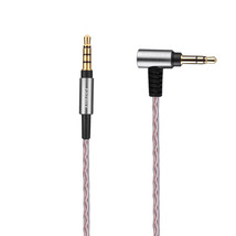 3.5mm 4-core OCC Audio Cable For Bowers &amp; Wilkins B&amp;W PX PX5 PX7 headphones - £16.39 GBP