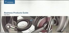 Plantronics BUSINESS PRODUCTS GUIDE Headset brochure advertisement 2011 ... - $394.37 MXN