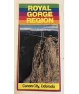 Vintage Royal Gorge Region Brochure Canon City Colorado BRO12 - $10.88