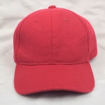 Red Blank Vintage Hat Cap - $12.50
