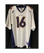 NFL Reebok  Broncos Jake Plummer #16 Jersey Size 56-3XL SKU 3671 - $38.57