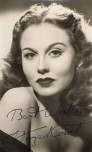 Hazel Court Pre Printed But Hand Signed Appearance Photo - £6.38 GBP