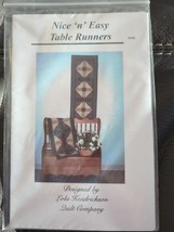 Nice &#39;n&#39; Easy Table Runners Quilt Pattern by Lola Hendrickson Quilt Comp... - $12.34