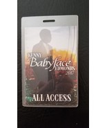 KENNY BABYFACE EDMONDS - ORIGINAL 2017 TOUR ALL ACCESS LAMINATE BACKSTAG... - $31.00
