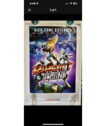 RATCHET &amp; CLANK 27&quot;x40&quot; DOUBLE~SIDED Original Movie Poster 2016 RARE! New - $19.75