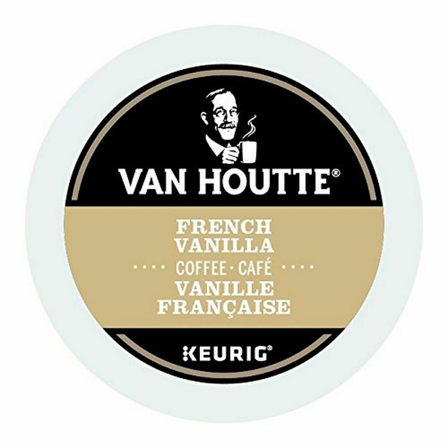 Primary image for Van Houtte French Vanilla Coffee 24 to 144 Keurig K cups Pick Any Size FREE SHIP