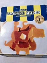 Circus Pancake Molds Seal Lion Elephant Non-Stick 2001 Original Box - $14.99