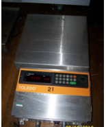TOLEDO SCALE 8132 DISPLAY PANEL &amp; Bench-Top Platform  SCALE 2095 105 lbs - $12,479.43 MXN