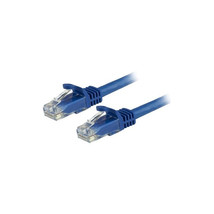 StarTech Cable N6PATCH10BL 10ft Blue Snagless Cat6 UTP Patch Cable ETL R... - £26.43 GBP