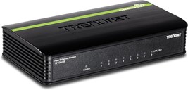 8 Port Unmanaged 10 100 Mbps GREENnet Ethernet Desktop Switch TE100 S8 8... - $51.27