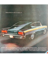 1966 American Motors Marlin Advertisement Vintage Automobilia Fastback D... - $35.02 CAD
