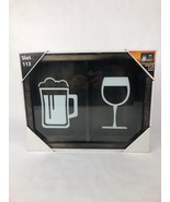 New BOTTLE CAP &amp; CORK HOLDER~Wall Decor CHEERS Man Cave She Shed - $27.21 CAD
