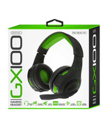 GX100: Gaming Headset In Green 06ST-HS-GX100GR, By Sentry Industries - $460.68 MXN