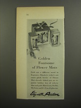 1953 Elizabeth Arden Flower Mist Ad - Golden foursome of flower mists - £14.82 GBP