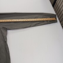 L.L.Bean SHELCO Men's M Reg Gray Windbreaker Hoodie Full Zip Nylon Jacket 275492 image 8