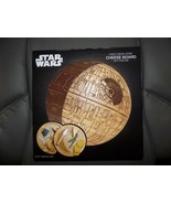 Cutting/Serving Board Circo Lucasfilm &quot;Death Star&quot; Rubberwood Round Cheese - £69.86 GBP