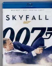 Skyfall Blu-Ray Disc, Daniel Craig as James Bond, PG-13, Bond movie #23 - £15.56 GBP