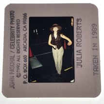 1989 Julia Roberts Celebrity Color Photo Transparency 35mm Film Slide - £7.41 GBP