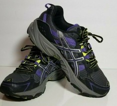 Asics Gel-venture 4 Womens Shoes T383N Running Training Purple Black Siz... - £21.34 GBP