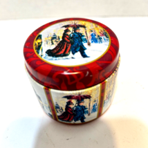 Vintage 1994 Claire Burke Christmas Memories Perfumed Candle in Tin Unused 2.5&quot; - $14.58