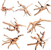 WDEFUN Driftwood for Aquarium Decor Natural Spider Wood Branches for Fish Tank 7 - £23.24 GBP