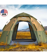 3-4 Person Dome Automatic Tent Easy Instant Setup Protable Camping Pop-U... - $361.99