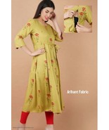 Both side zip Charming Pregnant / Maternity Women Kurti Gown Suit Easy F... - $42.49