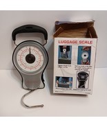 Via! Luggage Scale With Hook Built In Tape Measure 65 Lbs Capacity Mecha... - $12.49 CAD