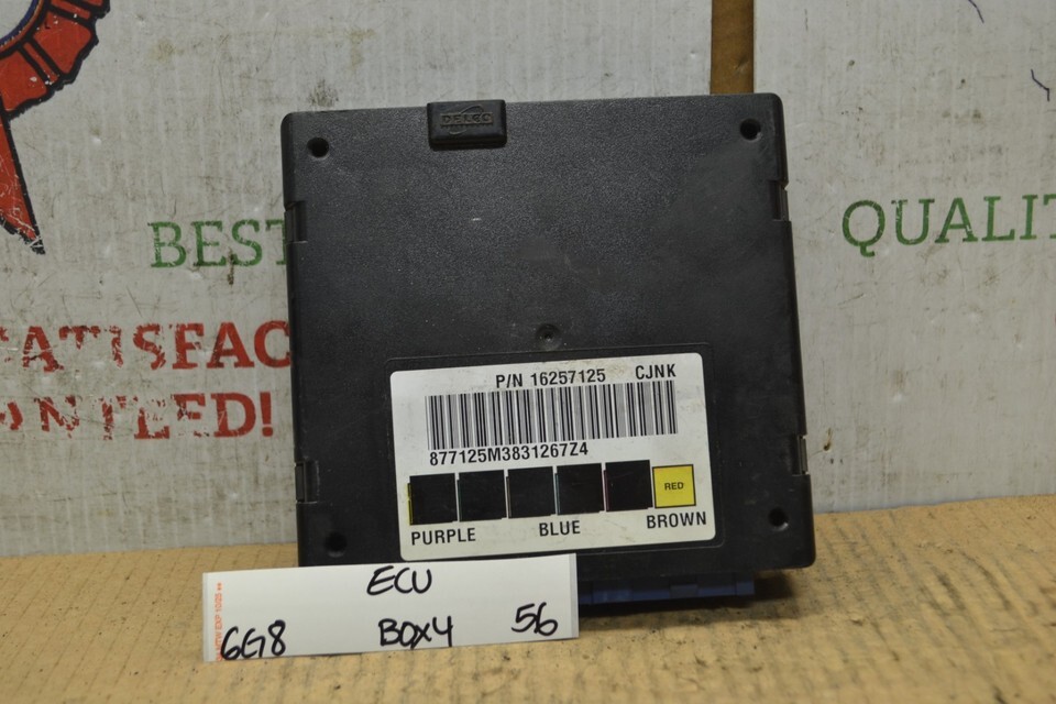 1999-00 GMC Sierra Astro Body Control BCM 16257125 Module 56-6G8 Bx 4 - $24.49