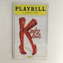 2016 Playbill Kinky Boots by Stephen Oremus Jerry Mitchell Al Hirschfeld... - $14.25