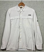 Eddie Bauer Men&#39;s Sport Shop Button-Up Shirt M Lightweight Vented Outdoor - $291.49 MXN