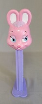 2004 12"+ Pez Candy Dispenser Peter Cottontail Musical Pink Purple Rabbit Easter - $12.16