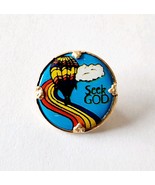 Vintage Seek God Pin Hong Kong NOS Rainbow Hot Air Balloon 1" Religious ... - €8,64 EUR Vintage Seek God Pin Hong Kong NOS Rainbow Hot Air Balloon 1" Religious ... - €8,64 EUR