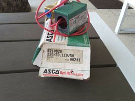 ASCO 8210B20 125PSI 1/4&quot; PIPE 120/60, 110/50 VOLTS  NEW NIB RARE $39 - $36.47