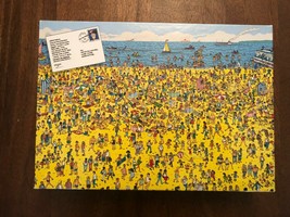Where's Waldo Children's Jigsaw Puzzle - On The Beach - Complete, 100 Pieces - $19.00