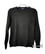 Women&#39;s Gap Luxe Angora Blend Black Long Sleeve Sweater Size Small - £18.17 GBP