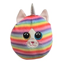 TY Squish-A-Boos HEATHER Rainbow Unicorn Stuffed Animal Plush Pillow Toy... - $14.32 CAD