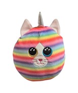 TY Squish-A-Boos HEATHER Rainbow Unicorn Stuffed Animal Plush Pillow Toy... - $10.46