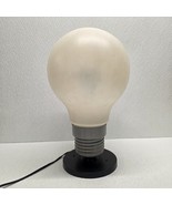Vintage Plastic Blow Mold Oversized Lightbulb Desk Table Lamp Retro Ligh... - €92,16 EUR