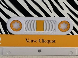 Veuve Clicquot 1772 Limited Edition Cassette Tape Champagne Bottle Tin Zebra - £36.62 GBP