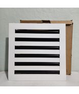 12x12 Modern AC Vent Cover - Decorative White Air Vent - Standard Linear... - $1,475.03 MXN
