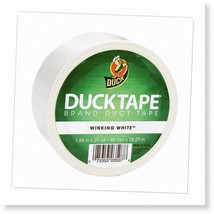 White Color Duct Tape - 1.88-Inch x 20 Yards - Premium Quality Single Roll - £35.12 GBP