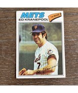 1977 TOPPS #201  Ed Kranepool  NEW YORK METS - £1.56 GBP