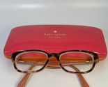 Kate Spade Women&#39;s Eyeglasses Brylie QTQ Tortoise on Salmon Frame 50 16 135 - $21.56