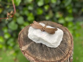 Dragonfly on Stone – Bronze Sculpture. 8x7x3cm - $88.88 CAD