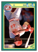 1990 Score Eric Davis   Cincinnati Reds Baseball Card GMMGB - £0.74 GBP