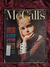 Mccall&#39;s Magazine August 1962 Margaret Cousins Childrens Fashion - $7.56