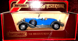 1984 Lesney Matchbox Models Of Yesteryear Y-14 1931 Stutz Bearcat NIB Di... - $24.63