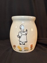 Vintage Sunshine Cookies &amp; Crackers Advertising Cookie Jar - No Lid - $10.00