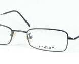 i-spax LOUISE COL. 6 SHINY BLACK EYEGLASSES GLASSES FRAME 46-18-140mm Ge... - $31.04